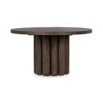 Tiber Solid Wood Round Dining Table