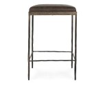 Bose Leather Counter Stool - Cocoa Brown - Image 3