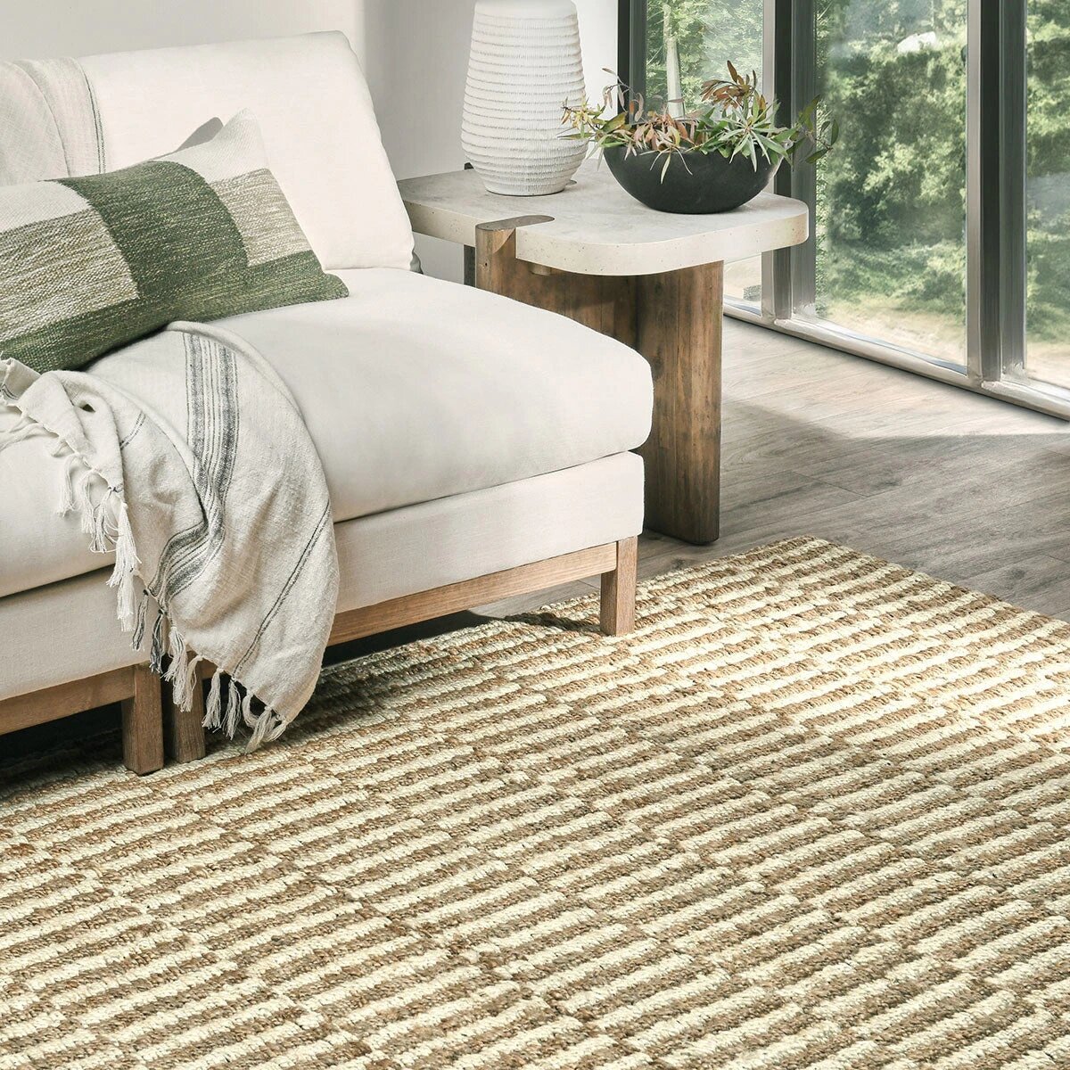 bd3c1f19e25cd646783f43137f070036 Monterey Jute Rug - Ivory/natural - Image 1
