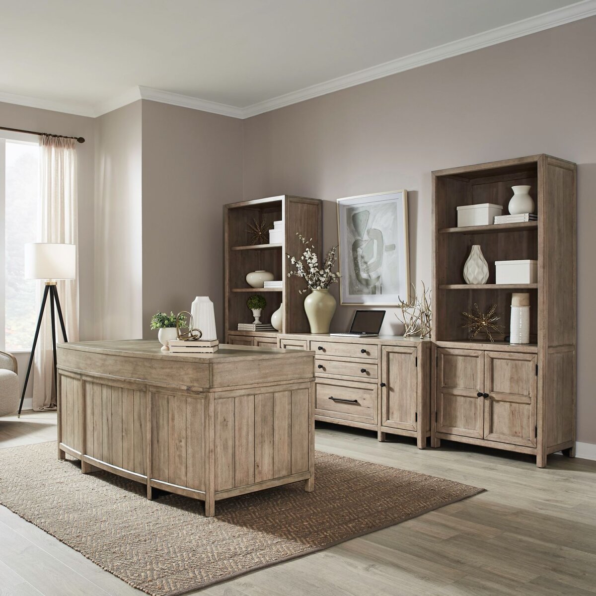 bec7be17ccf04c10fe8983889a4fb36a Proximity Place 5 Piece Jr Executive Set - Image 1