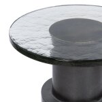 Callen Round Accent Table - Antique Nickel - Image 4