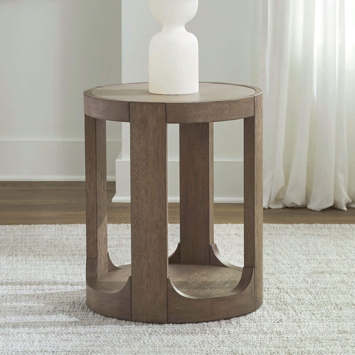 c9a31f5c9fa4cf2c66e03c3f13f754fd South Bend Round Chairside Table - Image 1