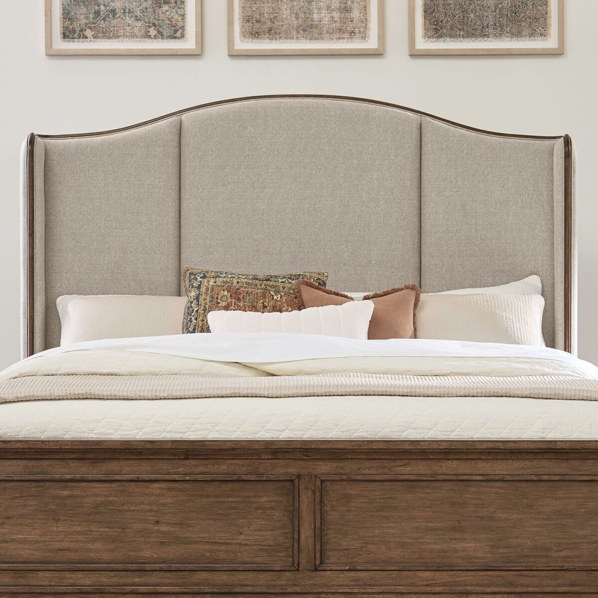 ce0e93a3dcf4d6a20e14619d2a6a9769 Queen Uph Shelter Headboard - Image 1