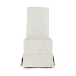 Melrose Upholstered Dining Chair Set Of 2 - Natural - Image 3