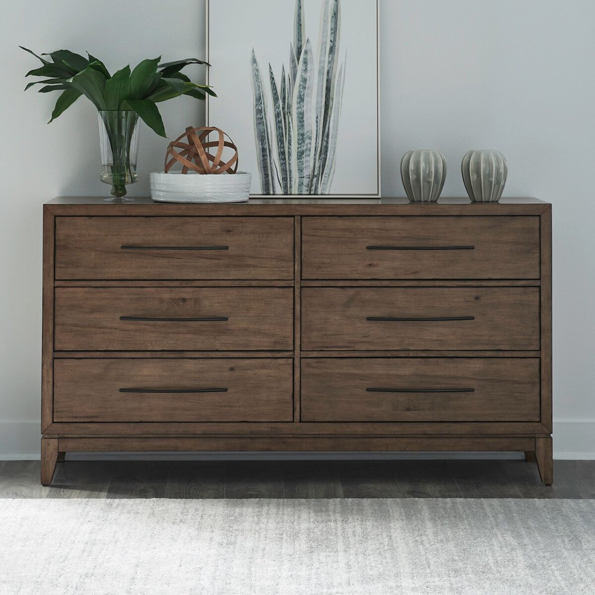 d2f1dffc31847f55dd4f02850d74ad61 6 Drawer Dresser - Image 1