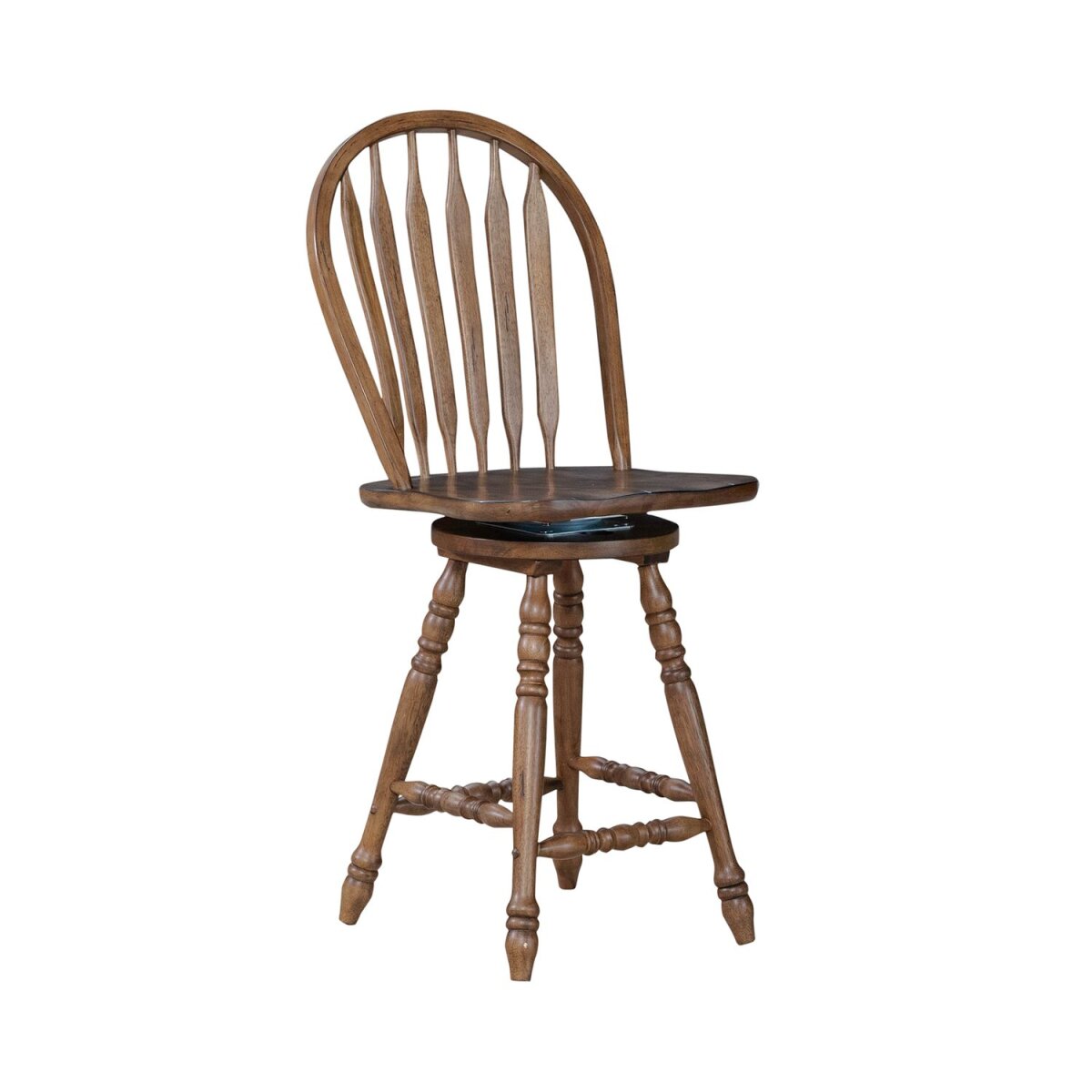 d403c133aa4c9287cbd18c72bc18add6 Carolina Crossing Windsor Swivel Counter Chair - Image 1