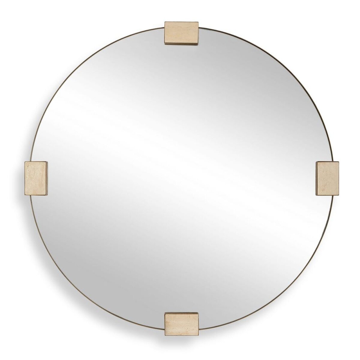 dc6f6778710ba973d054c516086f7e04 Russo Round Mirror - Image 1