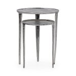 Elinor Nesting Accent Tables Set Of 2 - Nickle - Image 3