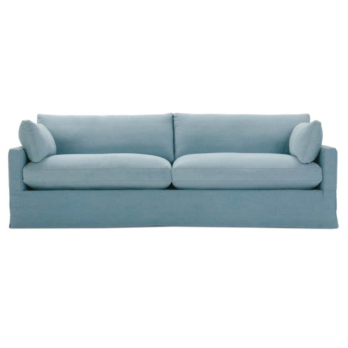 de0ec6dd3b3101aa9ae2891cd4aee644 Sylvie Everyday Denim Slip Sofa - Image 1