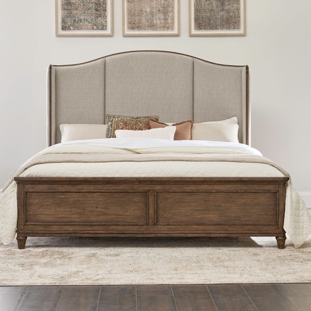e7f4506373a7eef1b4a8a4eb6eaba6ea King Shelter Bed - Image 1