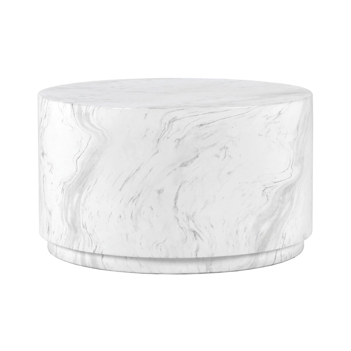 e91f242d5ed11aea61948f6a83a27902 Arlette Outdoor Round Coffee Table - Image 1