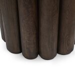 Tiber Solid Wood Round Dining Table - Image 6