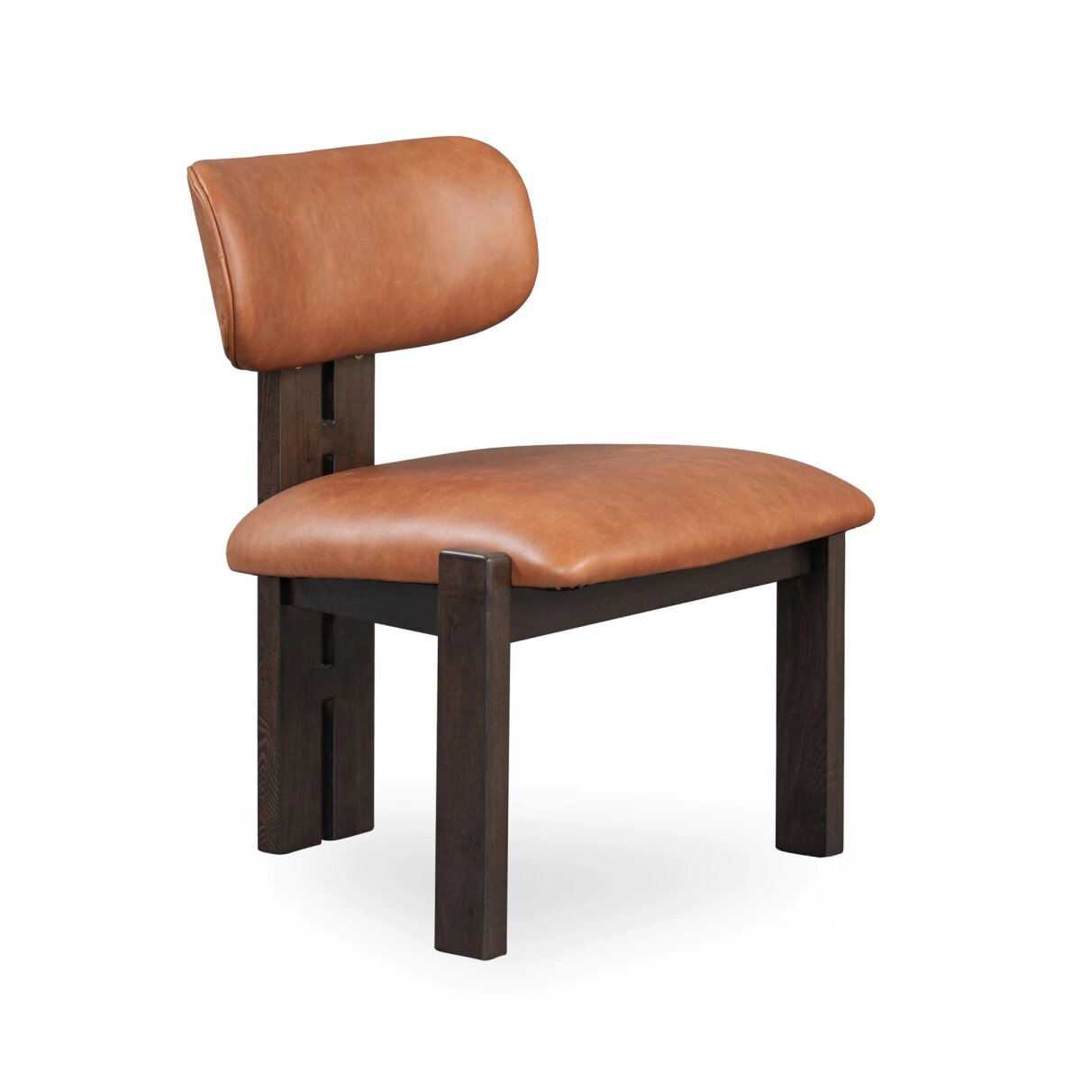 f6ea6fe1cd260c1eff627c6528ae4515 Martina Leather/wood Dining Chair - Autumn Brown - Image 1