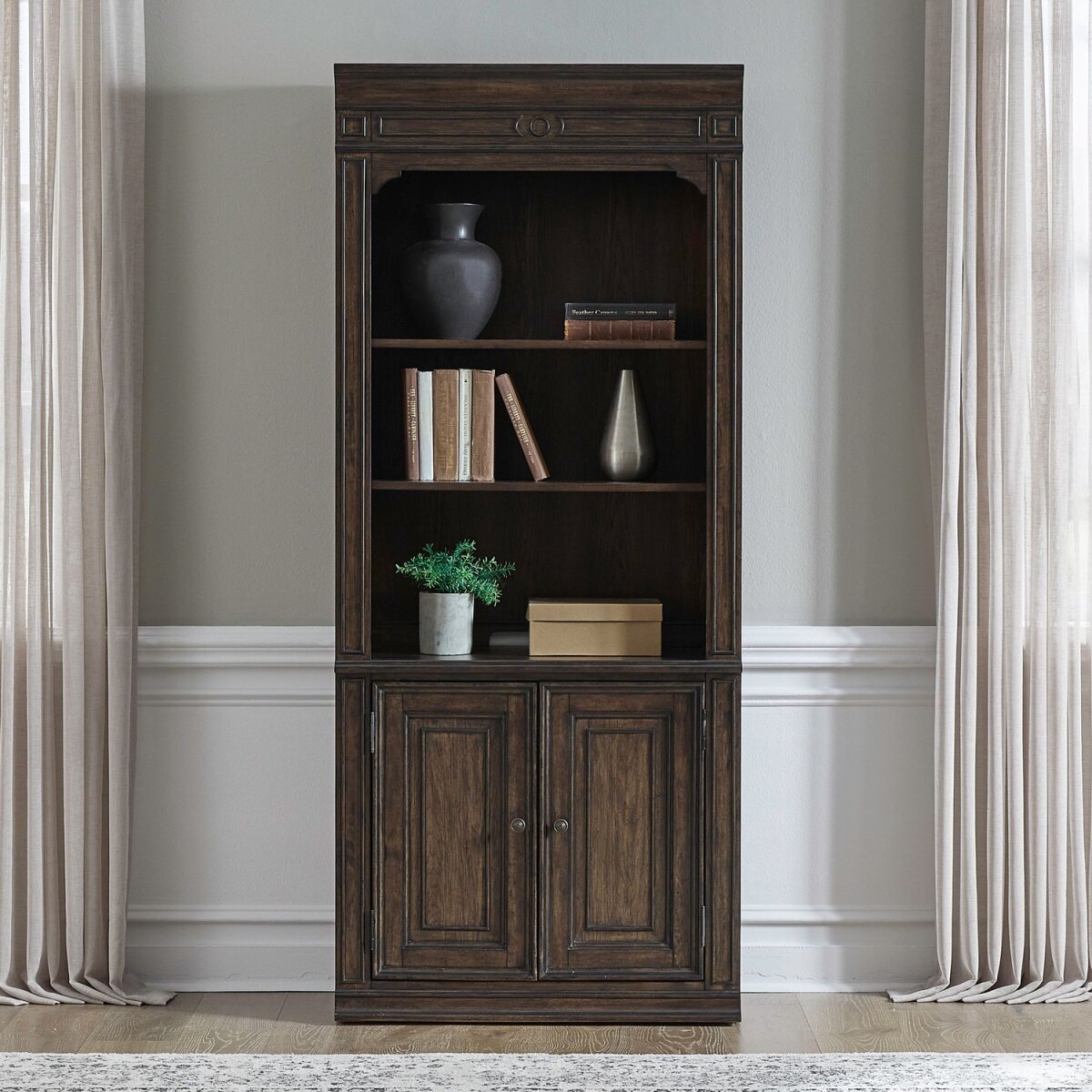 f9c6e63b319d9b3ec251706fe67d081e Provence Park Bunching Bookcase - Image 1