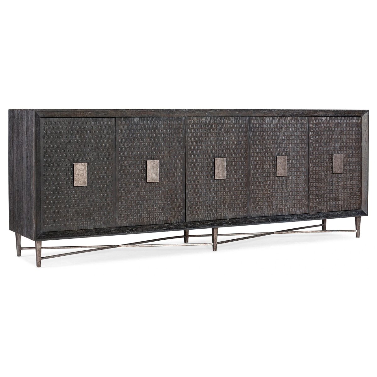 024b98103c46af21cb9ee33e6916260b Melange Keenan Five Door Credenza - Image 1