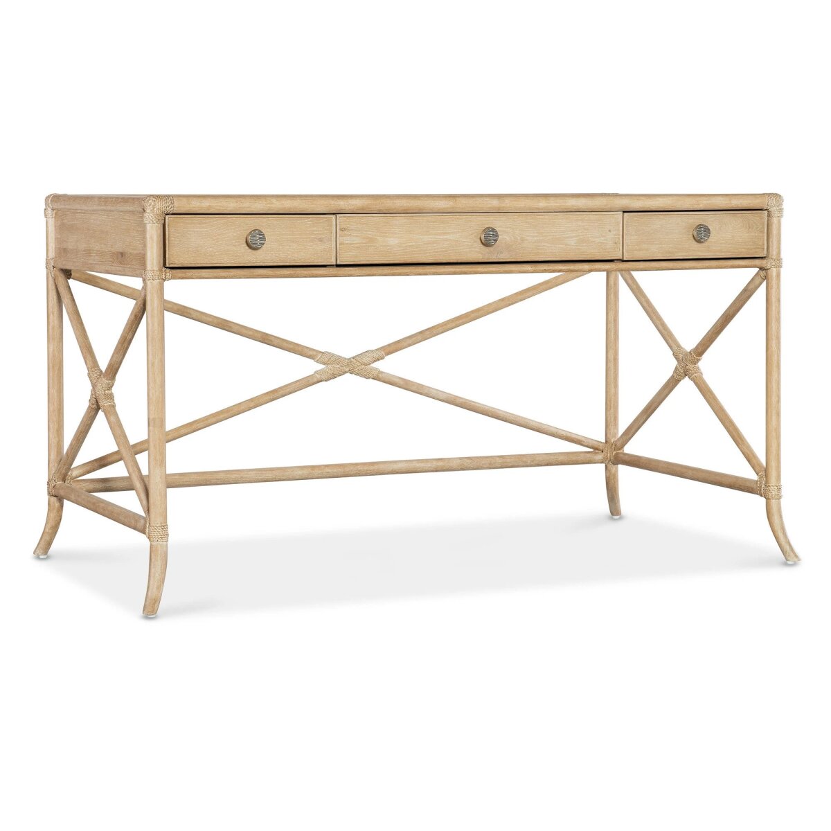 06f7927f6ac52916689898c7b20c96ab Retreat Pole Rattan Writing Desk - Image 1