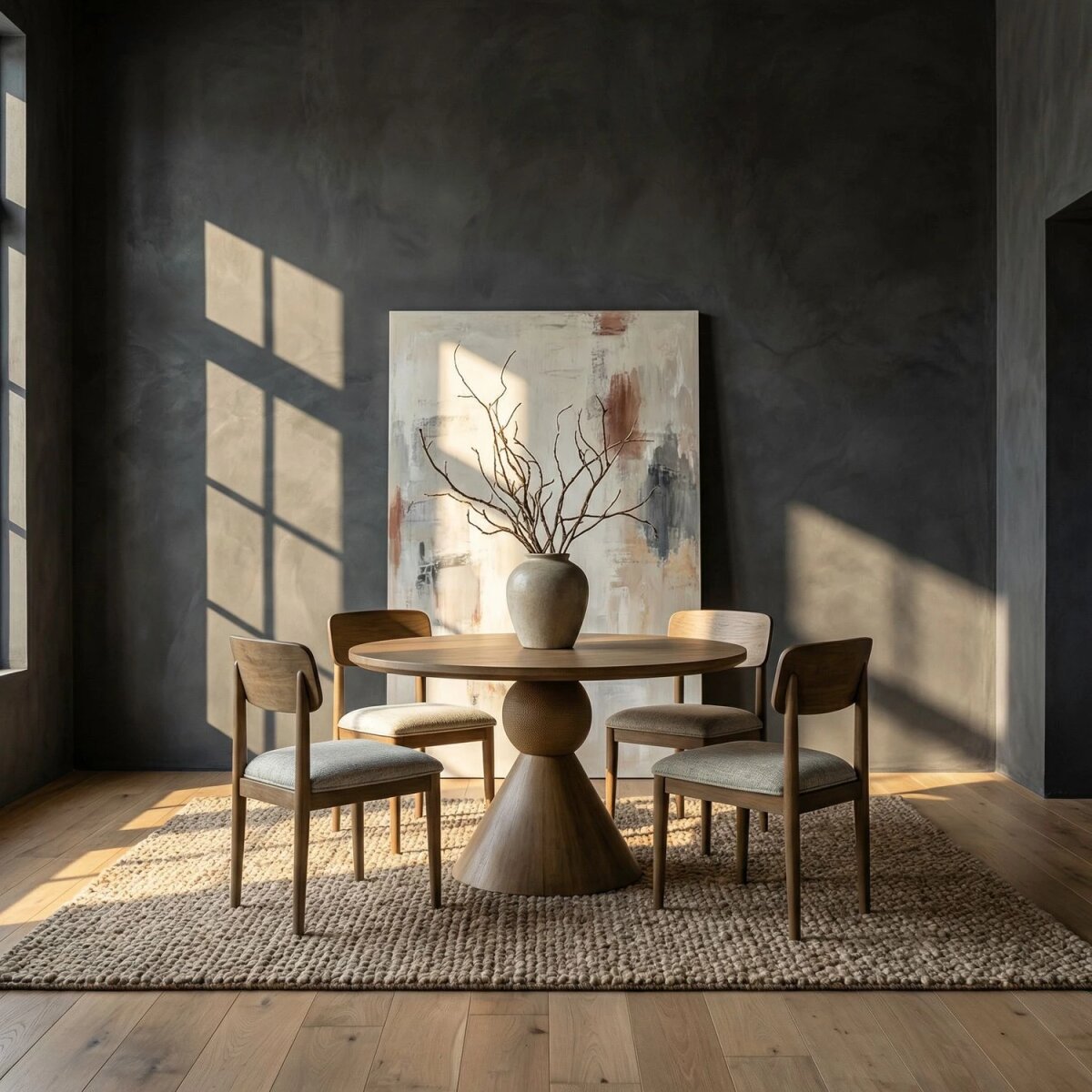 075181683acc8abe8954516ffd8238c9 Opt 5 Piece Pedestal Table Set - Image 1