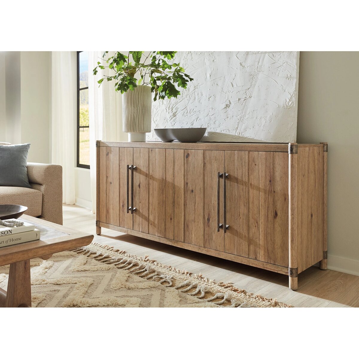 0984b58a0a67cfa7850484162b87332b Vineyard Row Entertainment Credenza - Image 1