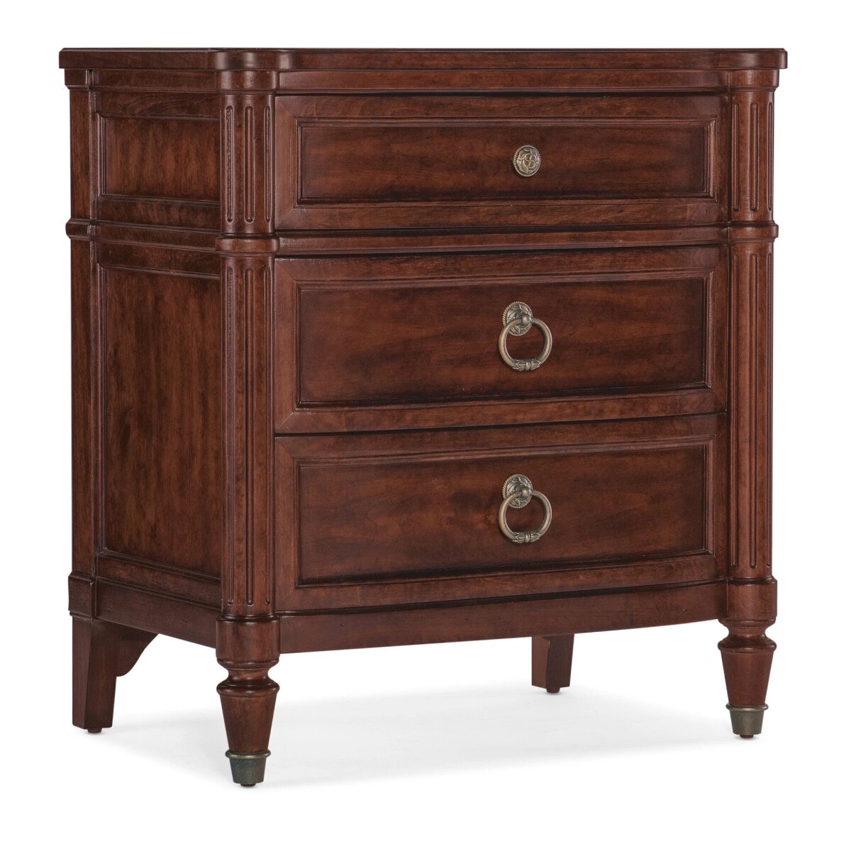 11f741ffafd28f7bdc040e2904b4043b Charleston Three-Drawer Nightstand - Image 1