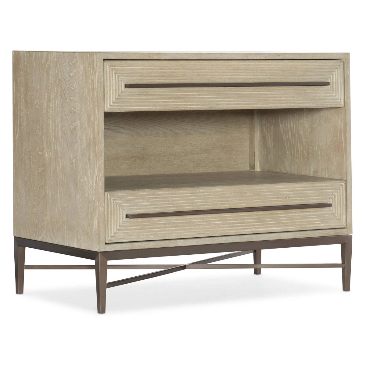 12b9d532de7b7ac15dacef9ae6a0b260 Cascade Two-Drawer Nightstand - Image 1