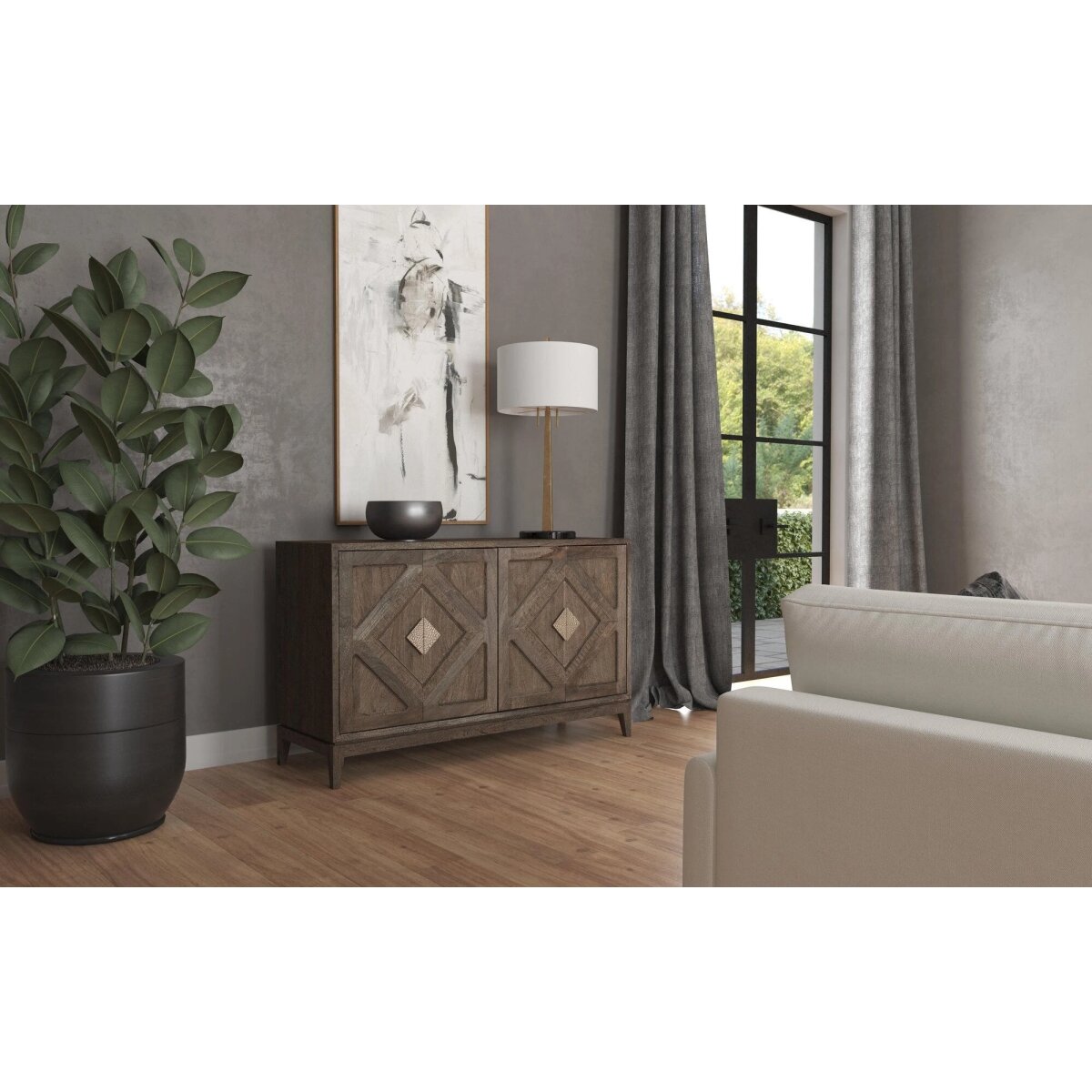 17b72579623df2a6b771bba244c9250a Commerce & Market Carved Accent Chest - Image 1