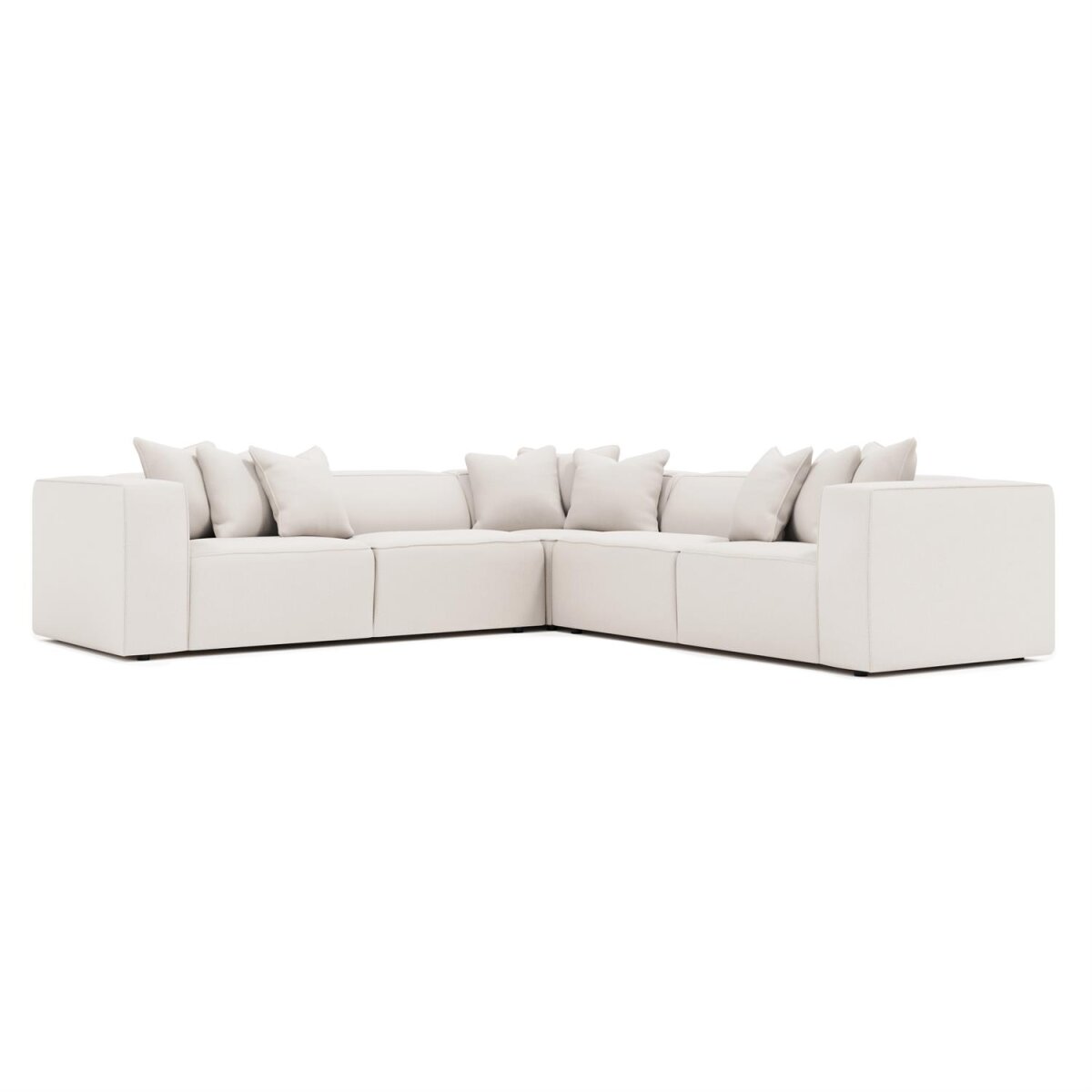 18cfbc212a9d1dbedea1347cbbe76fea Bliss Fabric Sectional - Image 1