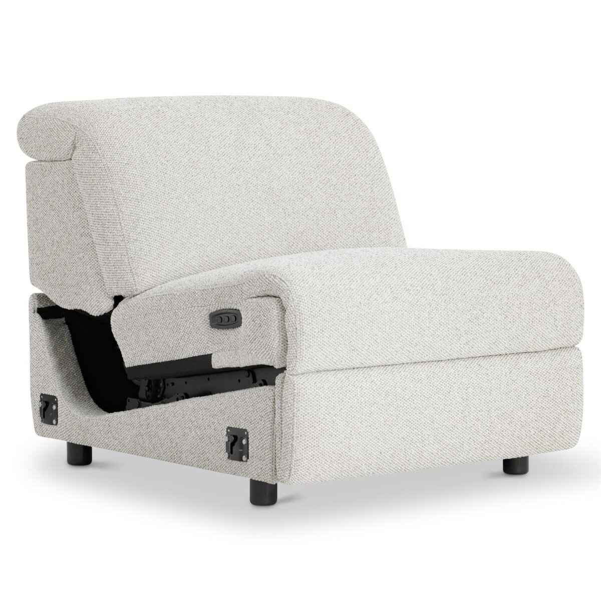 18e90852119c32067a07a2ac1ba528c0 Massimo Fabric Armless Power Motion Chair - Image 1