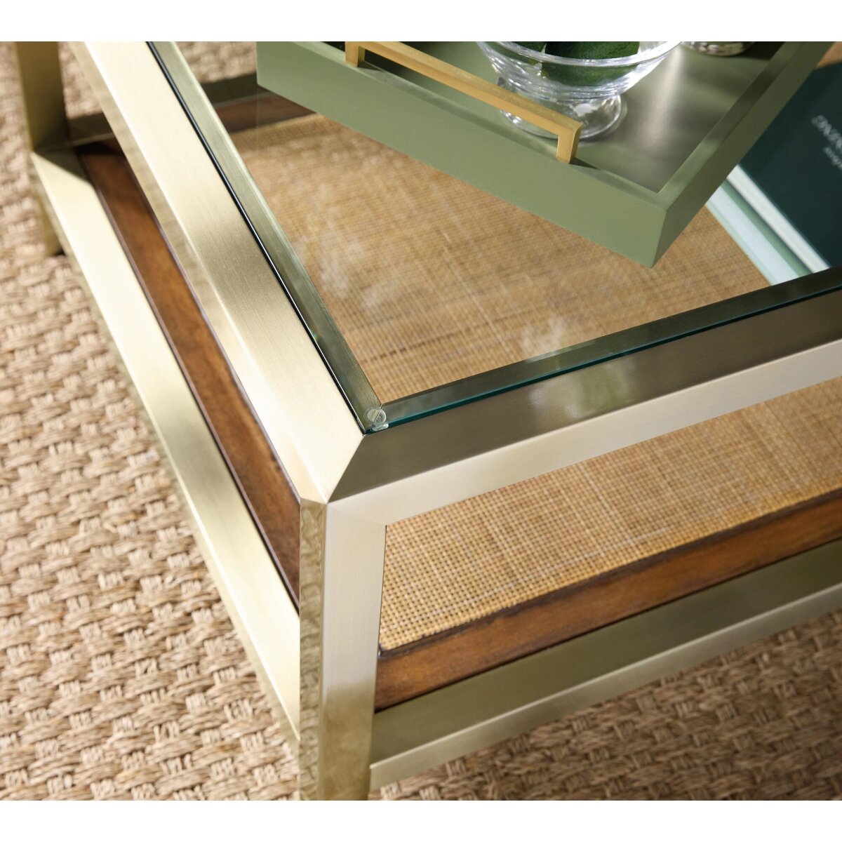 21a0d1444ae2bede91c5f26b7df7c995 Melange Raising Cane Cocktail Table - Image 1