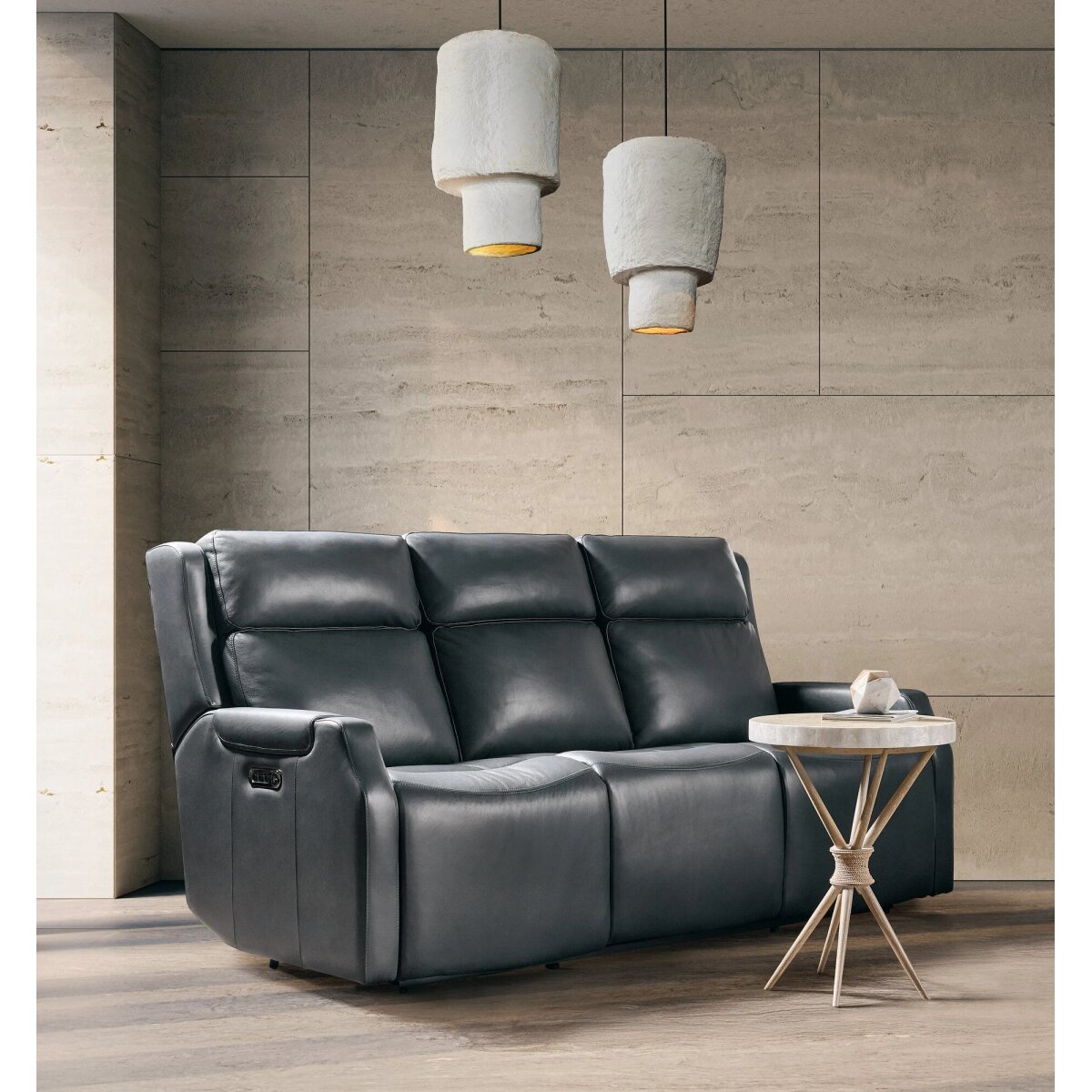 21a53b54a7b86fe9628a59d332a1140f Nelson Zero Gravity Power Sofa with Power Headrest and Lumbar - Image 1