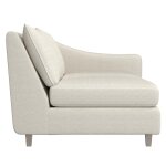Joli Fabric Right Arm Loveseat Without Pillows - Image 3