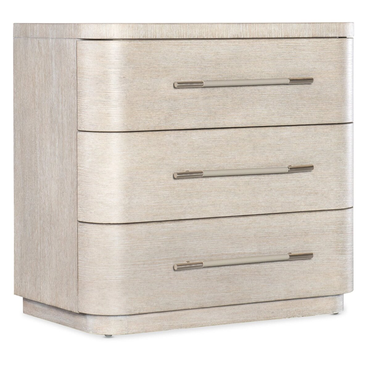 2ca441e26d9d40ebe5311ec5fe4f430b Modern Mood Three Drawer Nightstand - Image 1