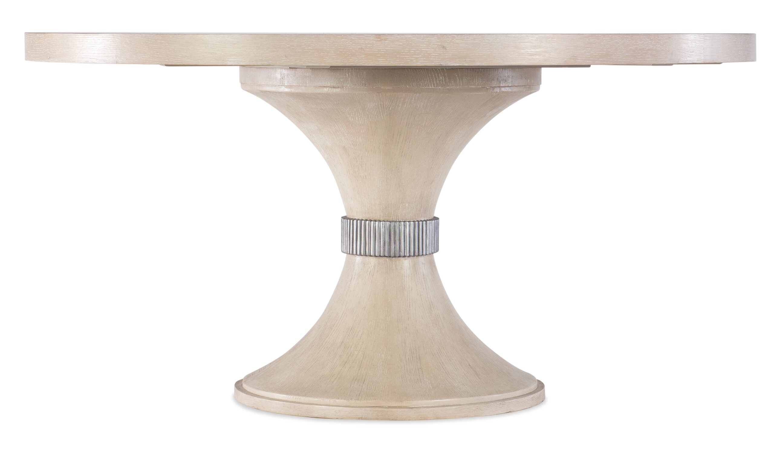 30e25fd9ccfbd9660e7af00a541a3ab4 Nouveau Chic Round Pedestal Dining Table - Image 1