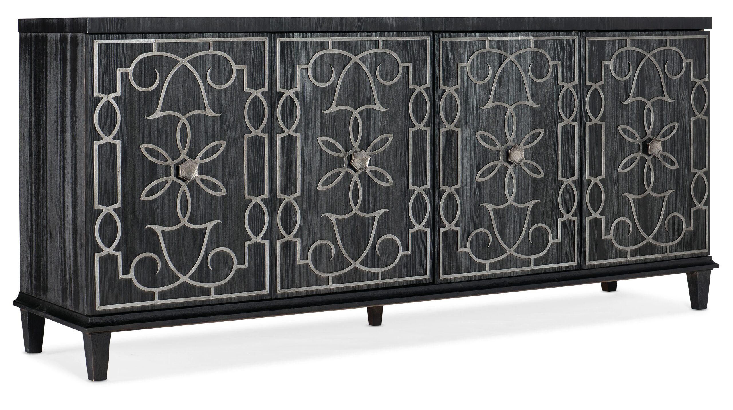 312157b8e7b139bf43068d4a0742304d Melange Madeline Four Door Credenza - Image 1