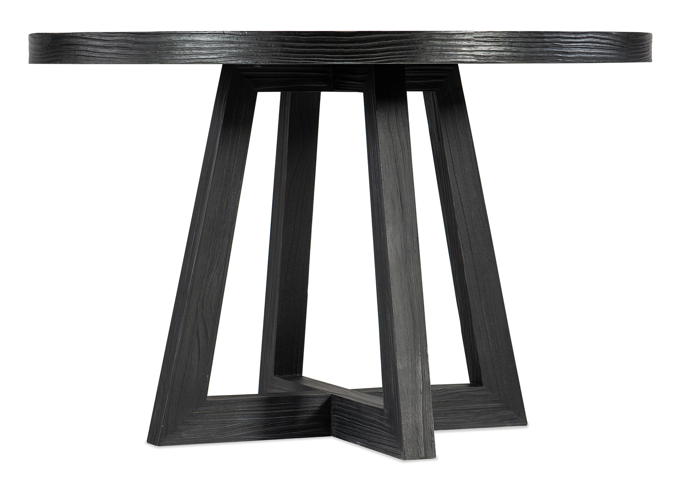 331ee82a4bc879cc0e36d1e88ccc20f8 Chapman Shou Sugi Ban Petite Round Dining Table - Image 1