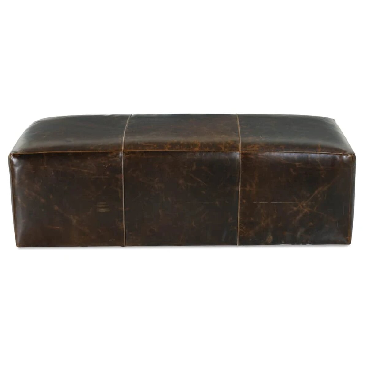 343b620ac5658d7008d24a4490b834f0 Macon Leather Ottoman - Image 1