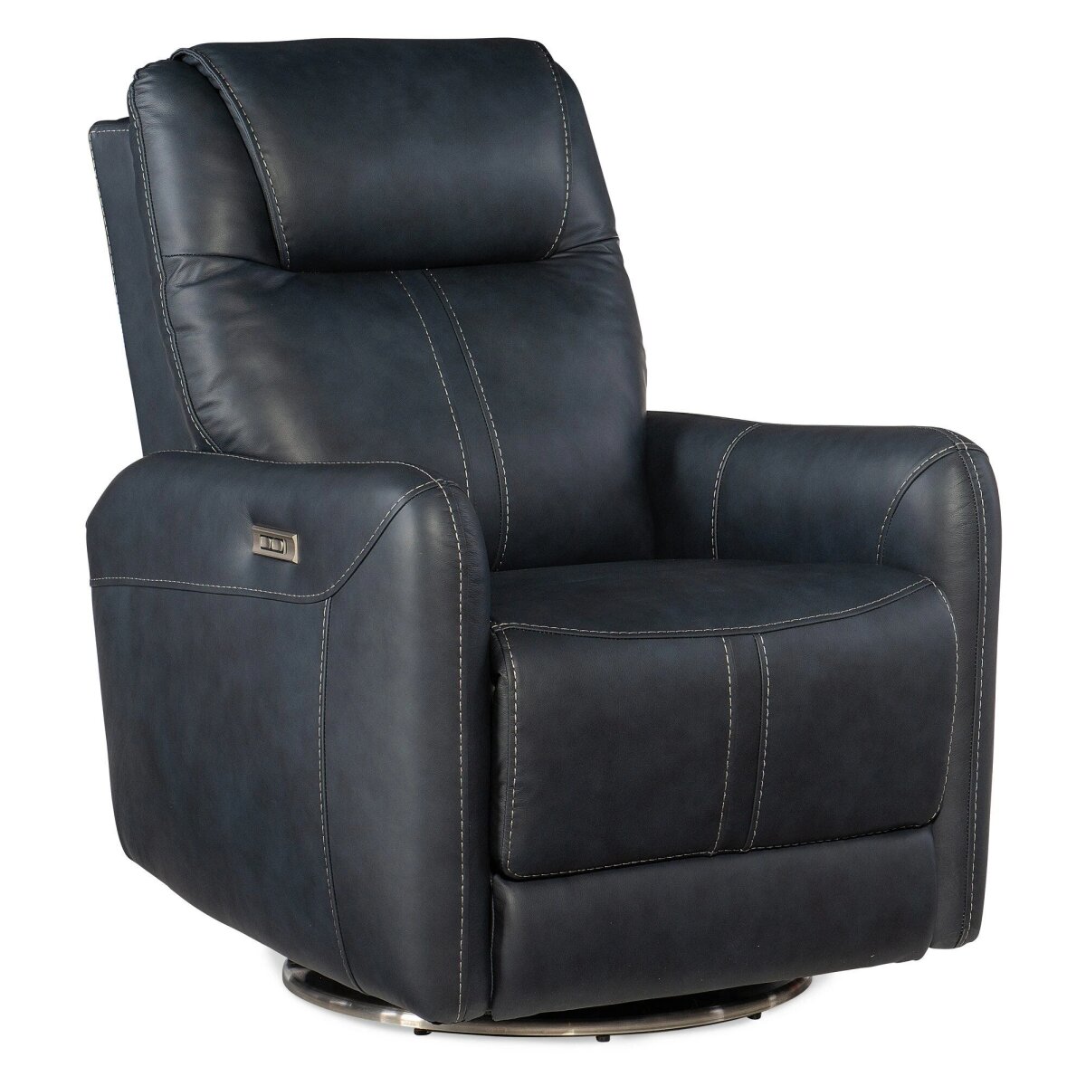 35f13c9f953fbaae831c00c4bc230992 Steffen Swivel Power Recliner with Power Headrest - Image 1