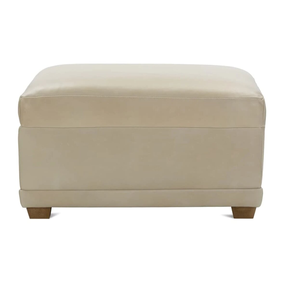 3617081a8b91d31a48eb18be99460410 Sylvie Bespoke Leather Ottoman - Image 1
