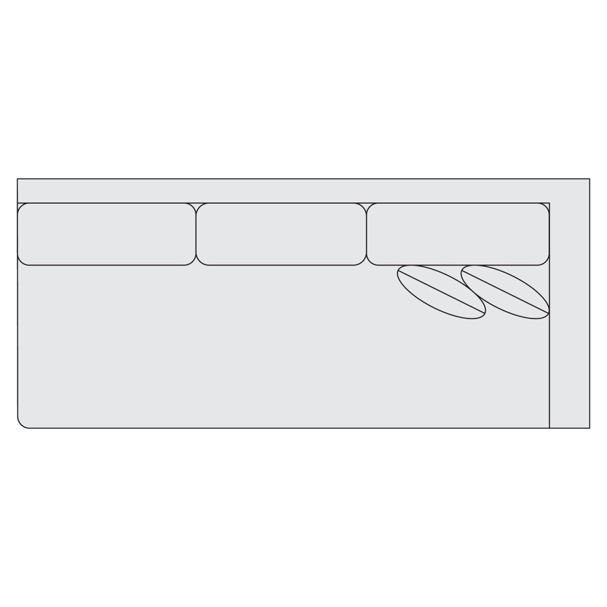 3726a60bc9399c8cf6446db7f8956639 Fabric Right Arm Sofa - Image 1