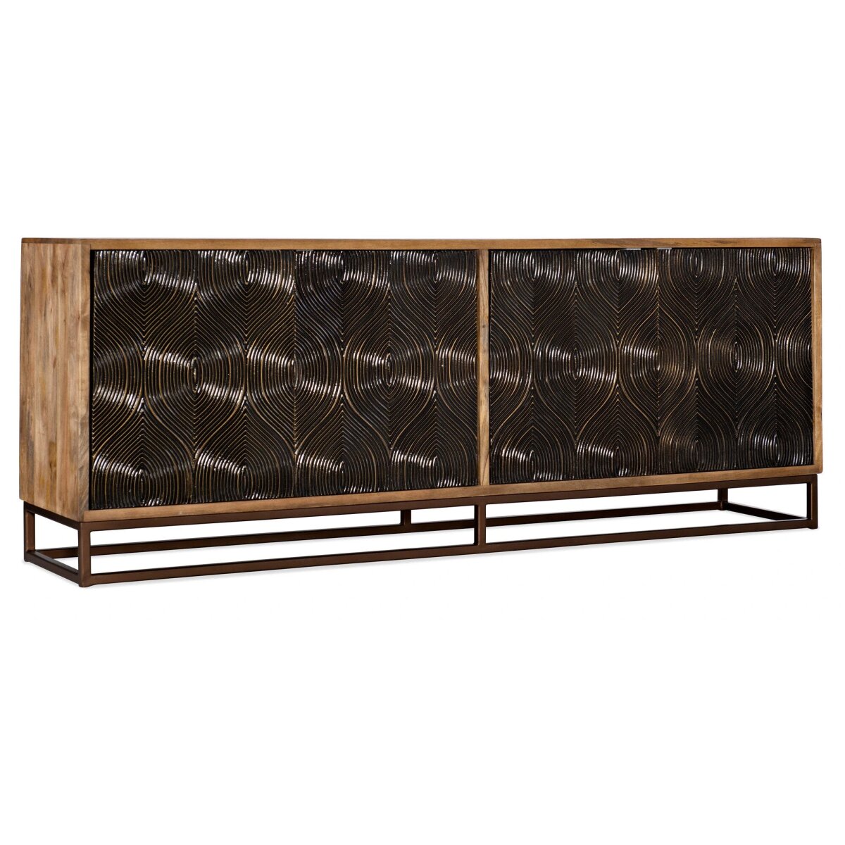 38c899ceb1e2e6f5c08684069a645c3a Swirl Door Entertainment Console - Image 1