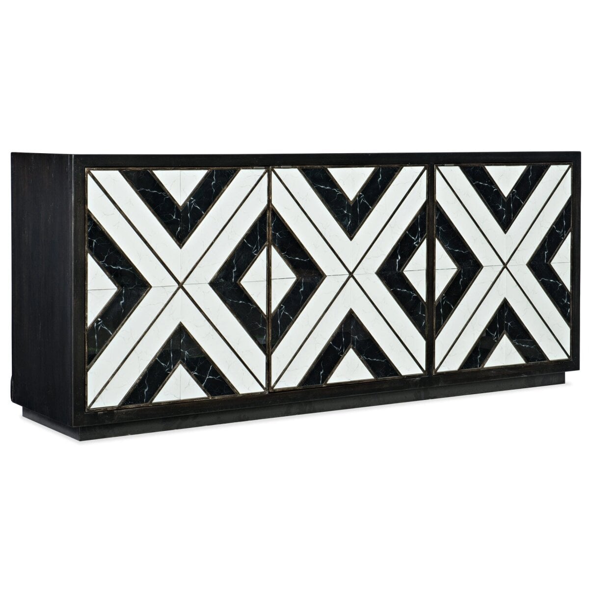 3aa1a991432d4438288b5304278937a0 Sanctuary Noir Et Blanc Entertainment Console - Image 1
