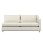 Joli Fabric Right Arm Loveseat Without Pillows - Image 4