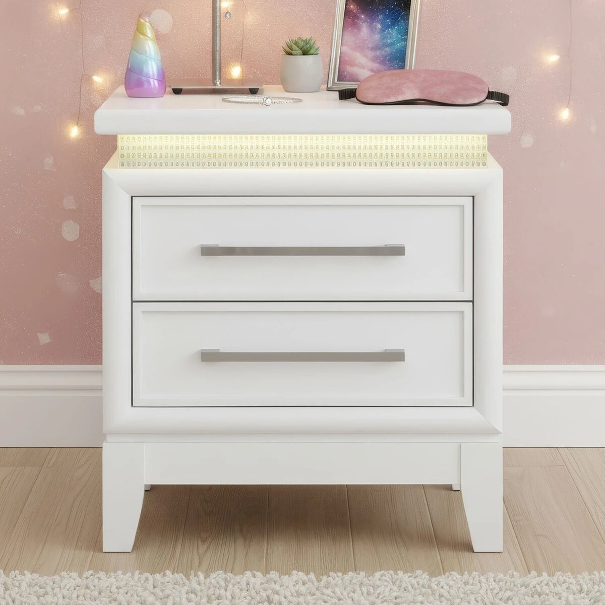 402f77acb75709a54d059f7fdbd8bbb4 Nightstand w/ Charging Station - Image 1