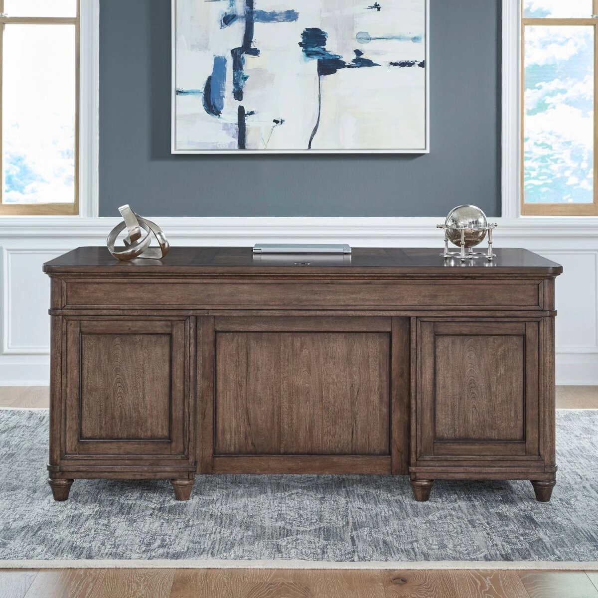 4209d78fe19a846d0f7ab92d841264dd Jr Executive Desk - Image 1