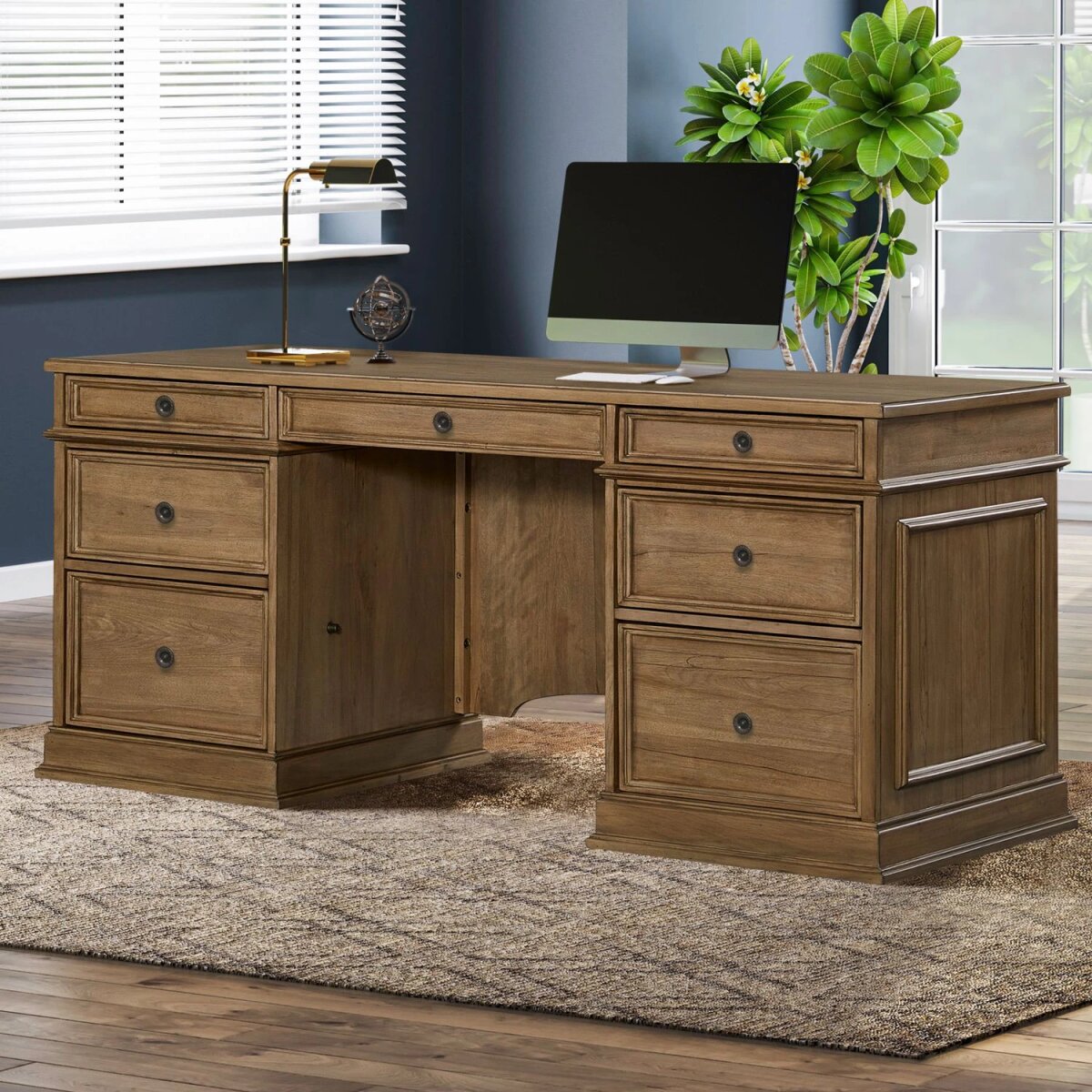 452a4c0fc1fe35bfdfa1997fa3d5c468 Jr Executive Desk Base - Image 1