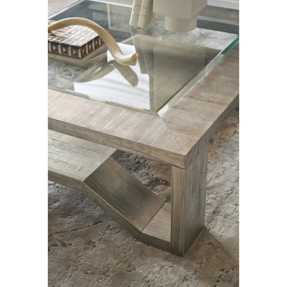 47a135fc1e46bc4affef2f4d36c70e3b Melange Saber Cocktail Table - Image 1