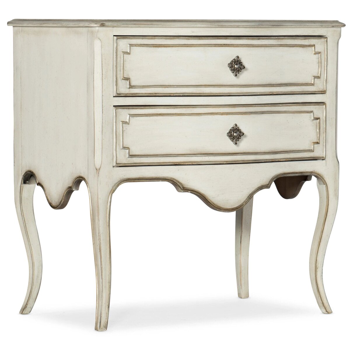 48b2e117d15764737b6a37889b01389c Sanctuary Coco En Blanc Nightstand - Image 1