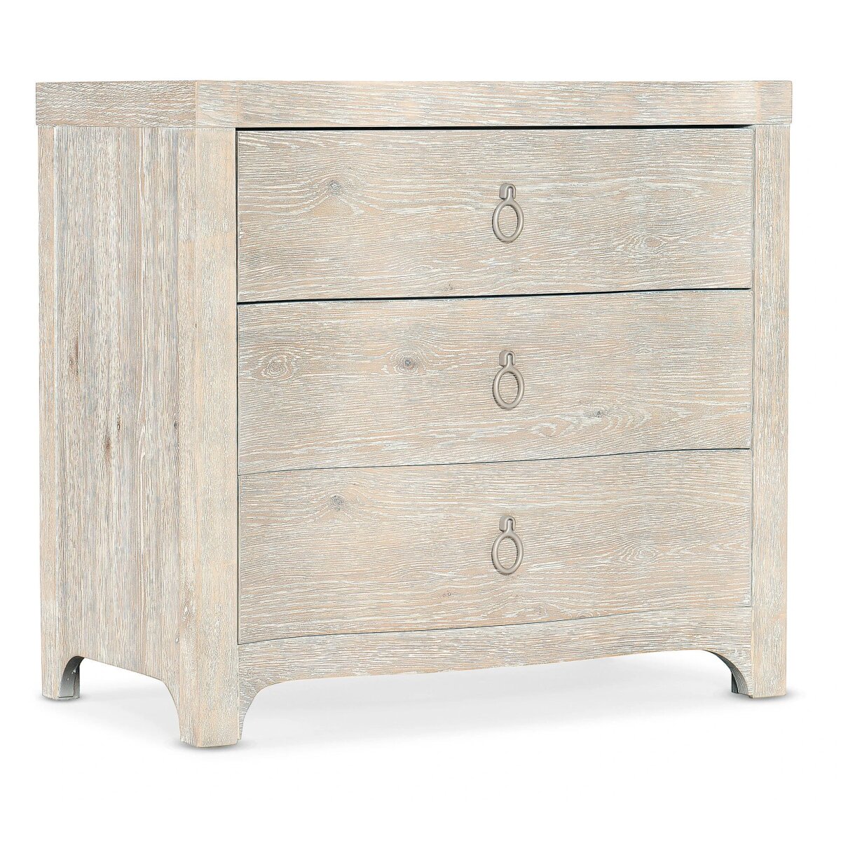 4aad249d88b5f6fce6e5aef08678feaf Serenity Antigua Three Drawer Nightstand - Image 1