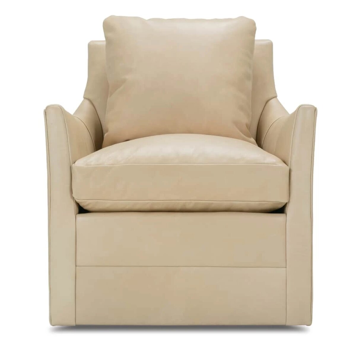 4d26cdda1a139d2dc5211a357b451011 Ingrid Leather Swivel Chair W/ Glider Option - Image 1
