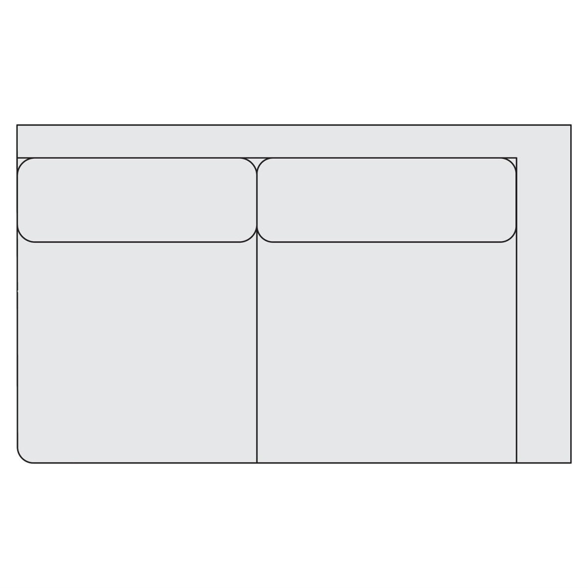 4eefc3161b8710124d1e87edf2533db6 Fabric Right Arm Loveseat - Image 1