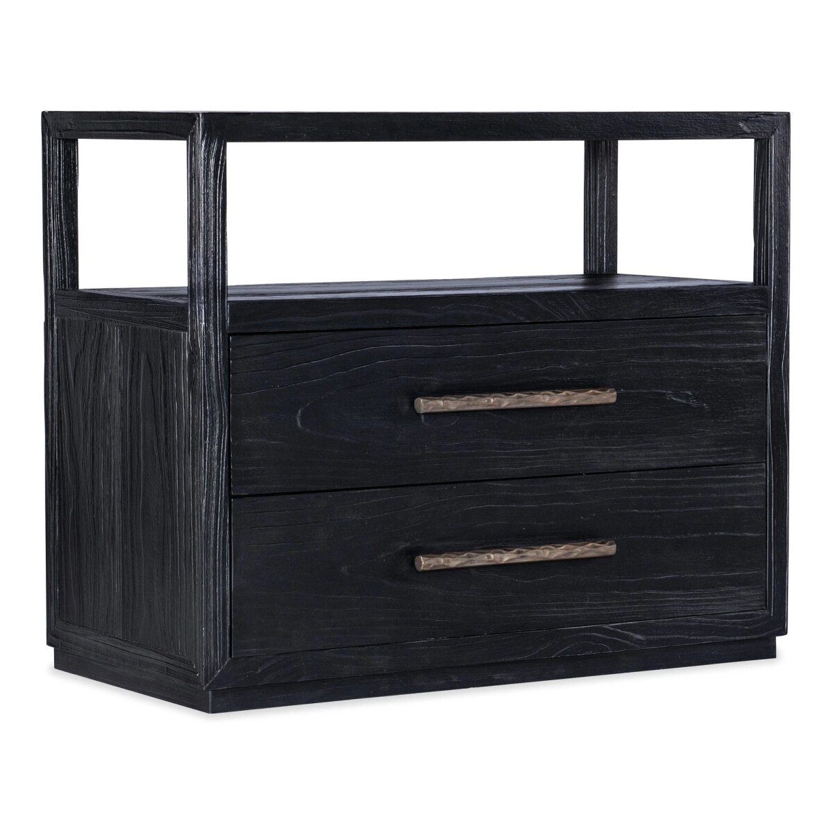 522dd3f3e13048419dea07a0633222f3 Linville Falls Shou Sugi Ban Two Drawer Nightstand - Image 1